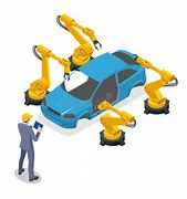 Image result for Auto Factory Robots
