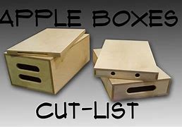 Image result for Wooden Apple Box