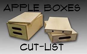 Image result for Cardboard Apple Boxes