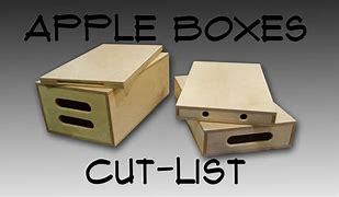 Image result for Printed Apple Box