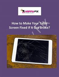 Image result for How to Fix a Cracked Tablet Screen
