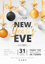 Image result for New Year's Eve Party Template