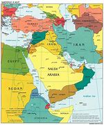 Image result for Bahrain On Middle East Map