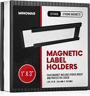 Image result for Flexible Magnetic Label Holders
