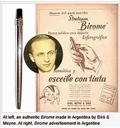 Image result for Laszlo Biro Ballpoint Pen