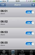 Image result for iPhone X Alarm Screen