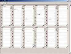 Football Depth Chart Template Template Business