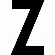Image result for Letter Z Black and White