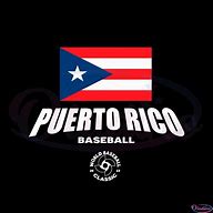 Image result for Puerto Rico Baseball SVG