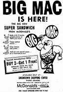 Image result for Big Mac Ad