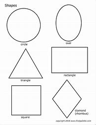 Image result for Geometric Shapes Printable Cut Out