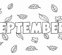 Image result for September Coloring Pages for Kids