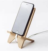 Image result for Mobile Stand Rubber Wood