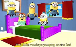Image result for Five Little Minions