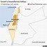 Image result for Map of Israel and Palestine