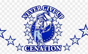 Image result for 2013 John Cena Logo Never Give Up