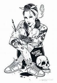 Image result for Punk Rock Style Girl