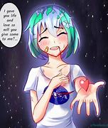 Image result for I Love You Earth Chan