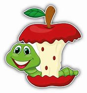 Image result for Worm in Apple Car Cartoon