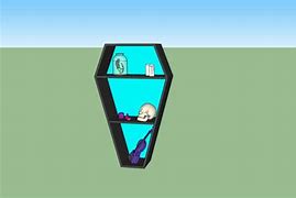 Image result for 3D Coffin Template