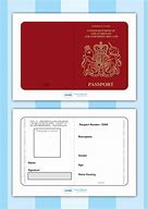 Image result for School Passport Template