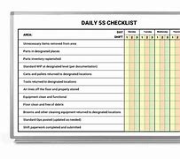 Image result for 5S Audit Checklist Excel