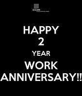 Image result for Two-Year Work Anniversary