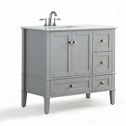 Image result for Gray 36 Inch Bathroom Vanity