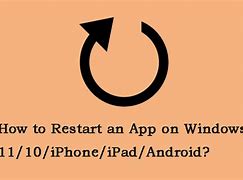 Image result for Restart App