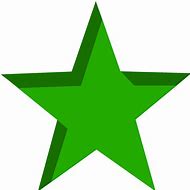 Image result for Green Star Clip Art