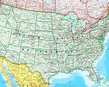 Image result for USA Map with States and Major Cities