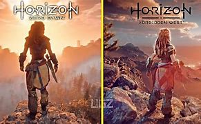 Image result for Horizon Zero Dawn PS4 vs PS5
