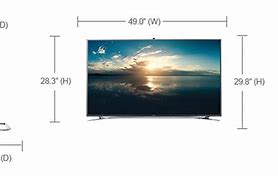 Image result for Samsung 55-Inch TV Dimensions
