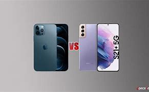 Image result for Samsung S21 Fe vs iPhone 12