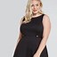Image result for Plus Size Little Black Dress Party