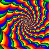 Image result for Moving Spiral Illusion