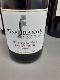 Image result for Pisa Range Estate Pinot Noir Black Poplar Block