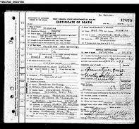 Image result for West Virginia Death Certificates