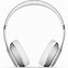 Image result for Bluetooth Headphones White with Gold Circle S On the Side
