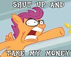 Image result for Shut Up and Give Me Money Meme