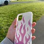 Image result for Pink Fire Phone Cases