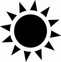 Image result for Sun Rays Icon