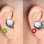 Image result for How to Wear Samsung Earbuds