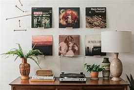 Image result for How to Decorate a Turntable Shelf