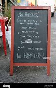 Image result for No Hipsters Food Sign