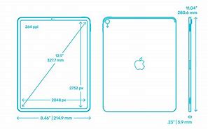 Image result for iPad 2nd Generation Dimensions