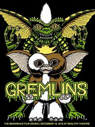Image result for Gremlins Poster Art
