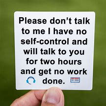 Image result for Don't Talk to Me Funny Notes