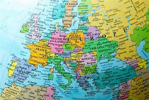 Image result for World Globe Map Europe