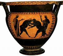 Image result for Greek Wrestling Images Pottery